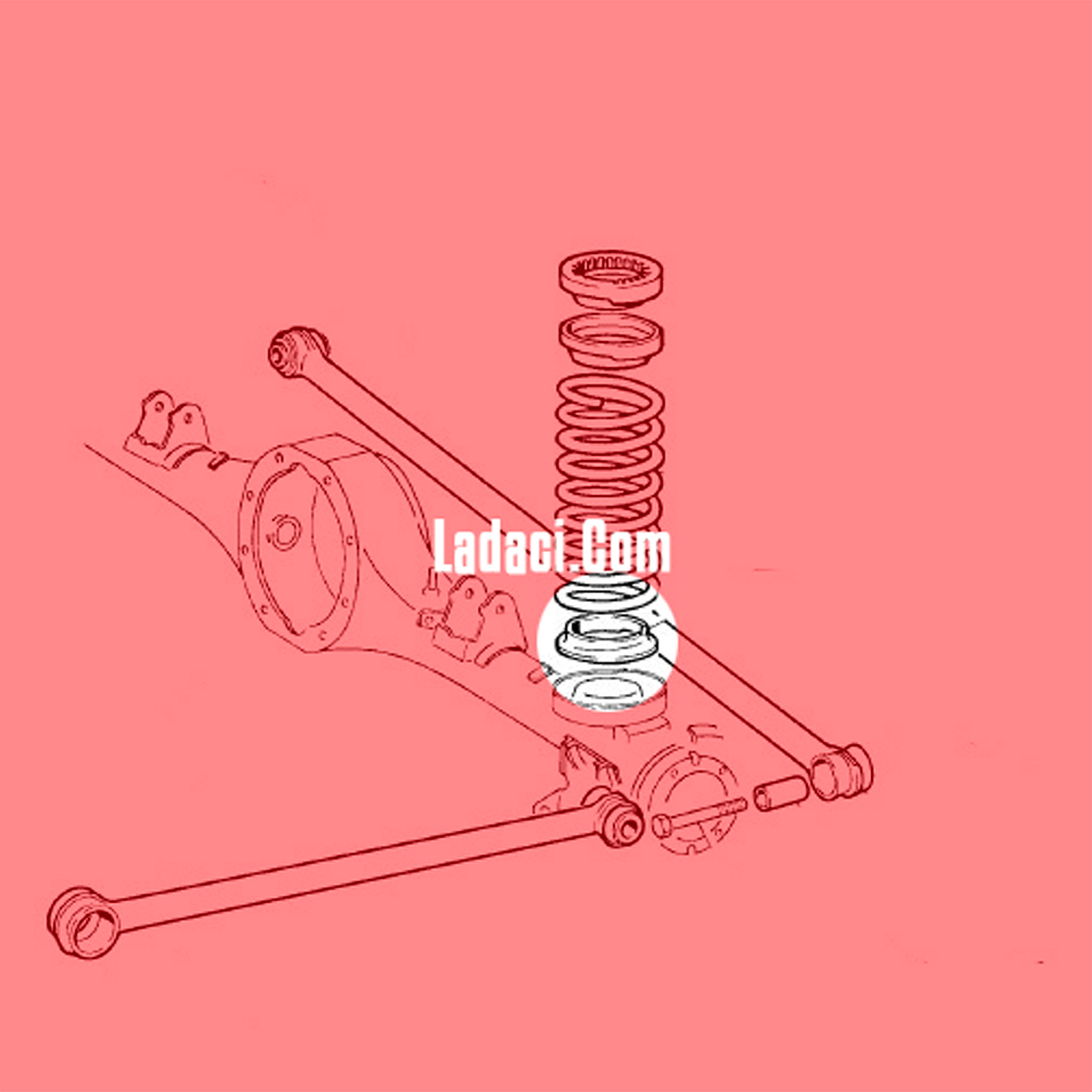 Lada Niva Arka Helezon Alt Lastiği