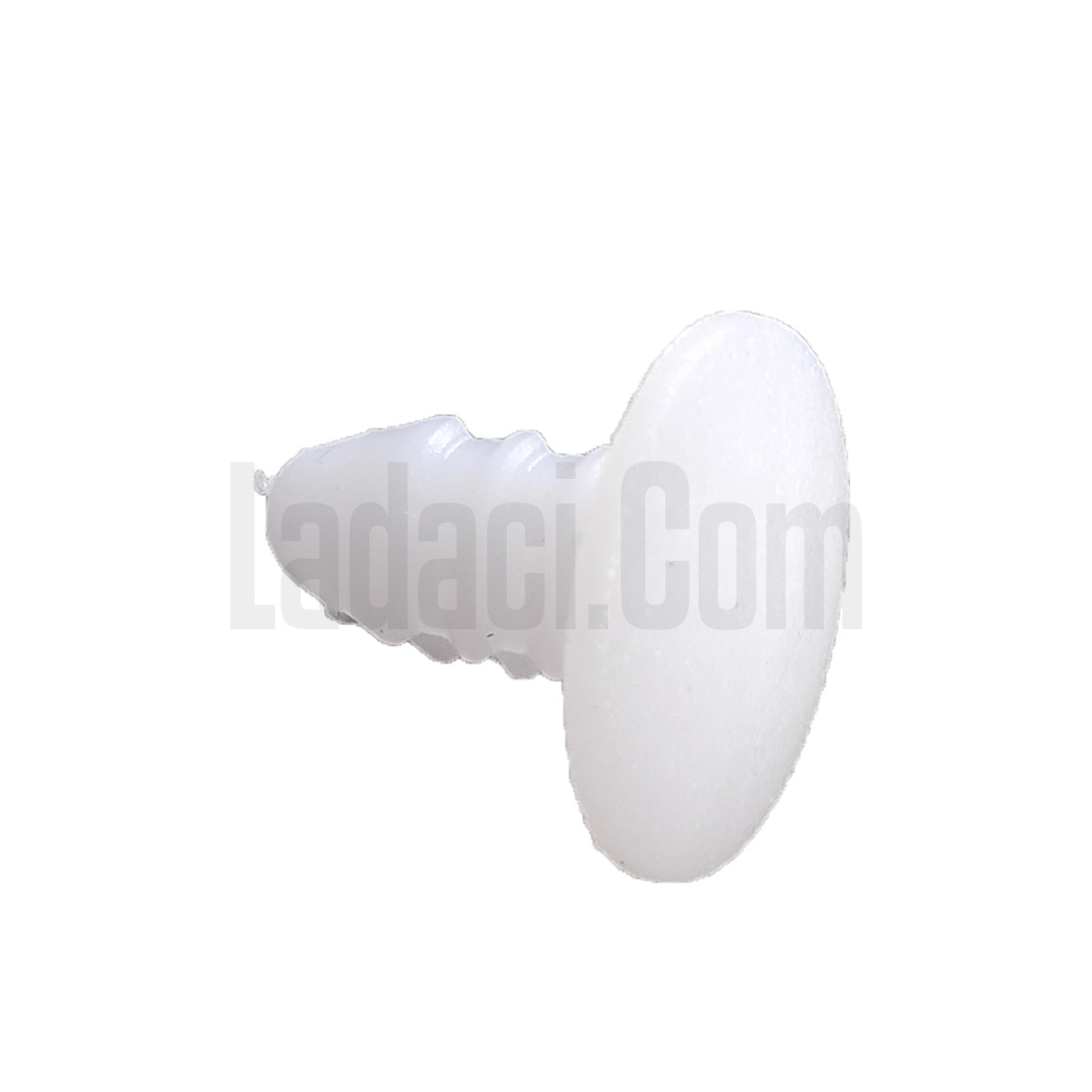 Geçme Klips, Beyaz, 7x15mm Geçme Klips, Beyaz, 7x15mm