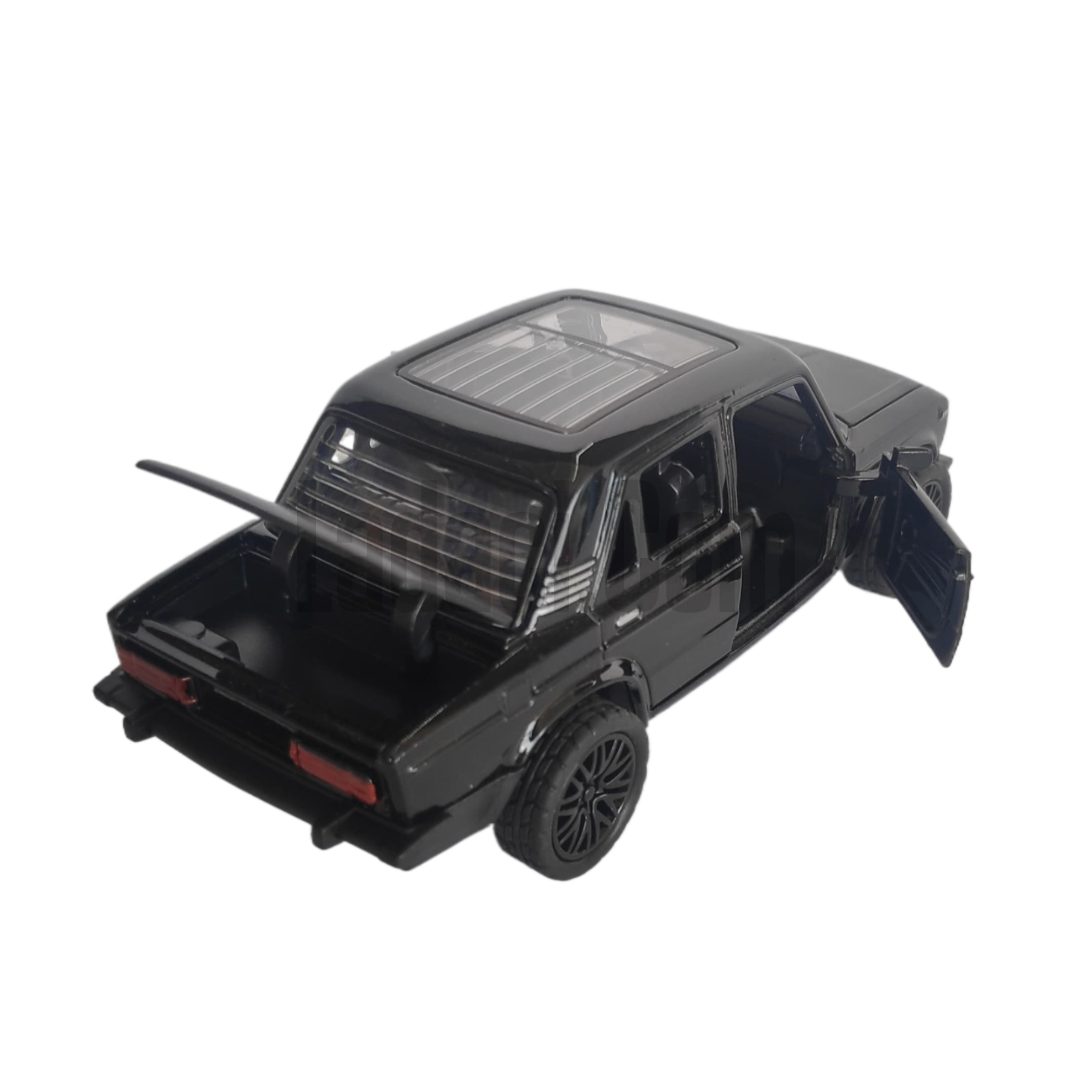 Lada 2103, Çek Bırak Oyuncak, 1/18 Model Araç, Siyah