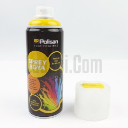 Polisan Sprey Boya, 400Ml. Kavun Sarısı, RAL-1028