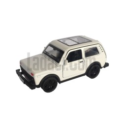 Lada Niva, Çek Bırak Oyuncak, 1/32 Model Araç, Beyaz