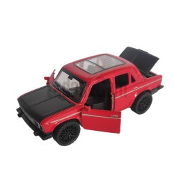 Lada Vaz 2103, Çek Bırak Oyuncak, 1/32 Model Araç, Kırmızı