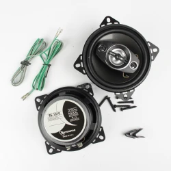 Hoparlör, Bass + Tiz, 4 Ohm, 250 W. 10 Cm. Takım 2 Adet