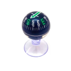 Pusula, Vantuzlu, Siyah 38mm