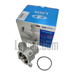 Lada Kalina Termostat Üst Kapağı, Termostatlı, Orijinal