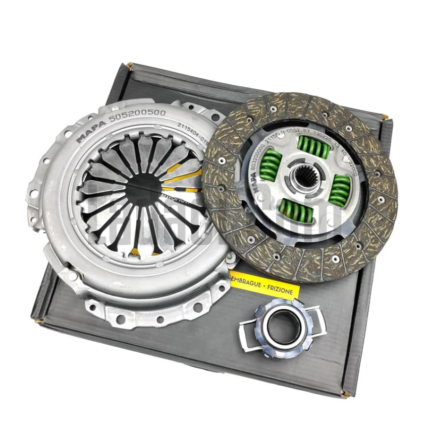 Lada Kalina 1500 Cc. 8V+16V Debriyaj Seti (Baskı+Balata+Rulman), Mapa