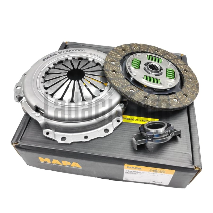 Lada Kalina 1500 Cc. 8V+16V Debriyaj Seti (Baskı+Balata+Rulman), Mapa