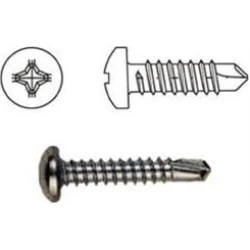 Akıllı Vida, Beyaz, Silindir Yıldız Kafalı, (4.8 x 22)