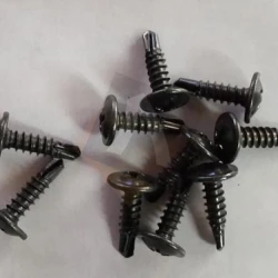 Akıllı Vida, Siyah, Silindir Yıldız Kafalı, (4.2 x 15), 10 Adet