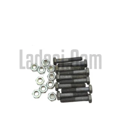 Civata Seti,1-4X30 Yarım Kalın Diş, Anahtar Başlı, Kalite = 8.8 - 10 Adet