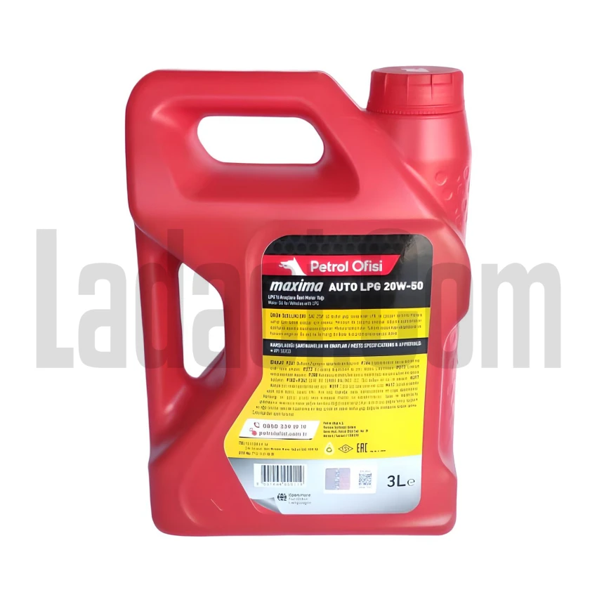 Motor Yağı, 20W-50 Petrol Ofisi 3 Litre
