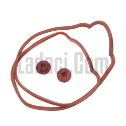 Lada Samara + Vega Subap Üst Kapak(Külbürütör) Contası + 2 Adet Bağlantı Lastiği Takım