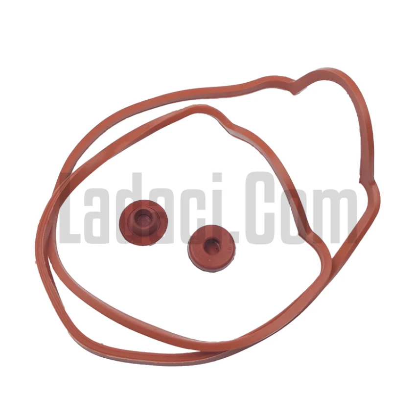 Lada Samara + Vega Subap Üst Kapak(Külbürütör) Contası + 2 Adet Bağlantı Lastiği Takım