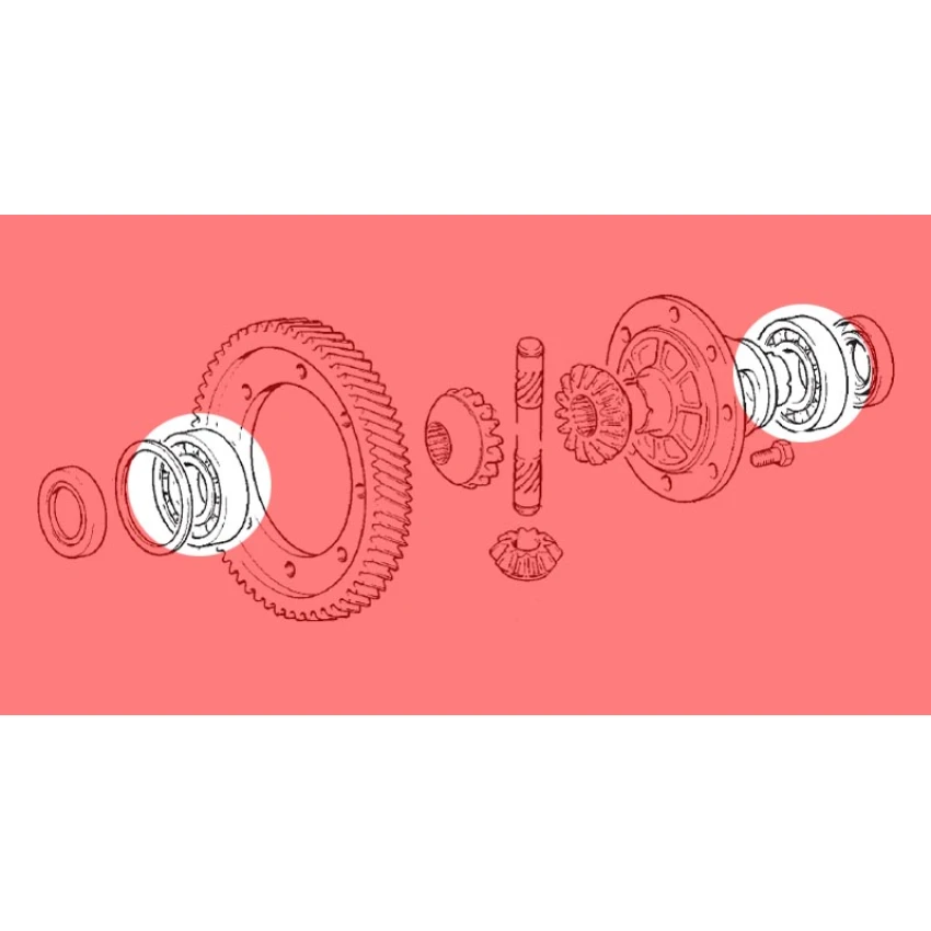 Lada Samara + Vega Şanzıman Istavruz Kutusu Bilyası, Rulmanı