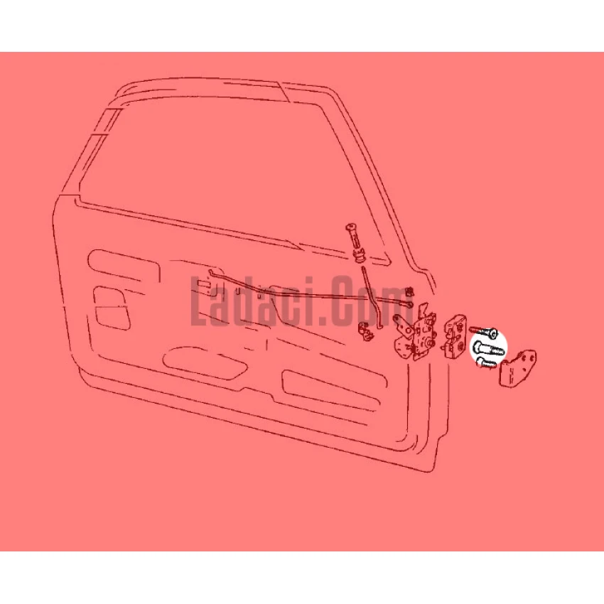 Lada Samara + Vega Kapı Kilit Karşılık Göbek Civatası