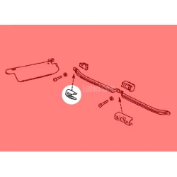 Lada Samara Tavan El Tutamağı Bağlantı Kapağı