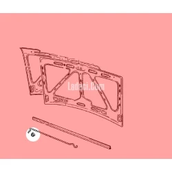 Lada Samara Motor Kaput Tutma Demiri Lastiği