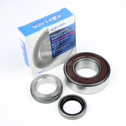 Lada Niva 1600 + 1700 Karbüratörlü Arka Teker Aks Rulman, Bilya Seti (Rulman+Yüksük+Keçe) Orijinal