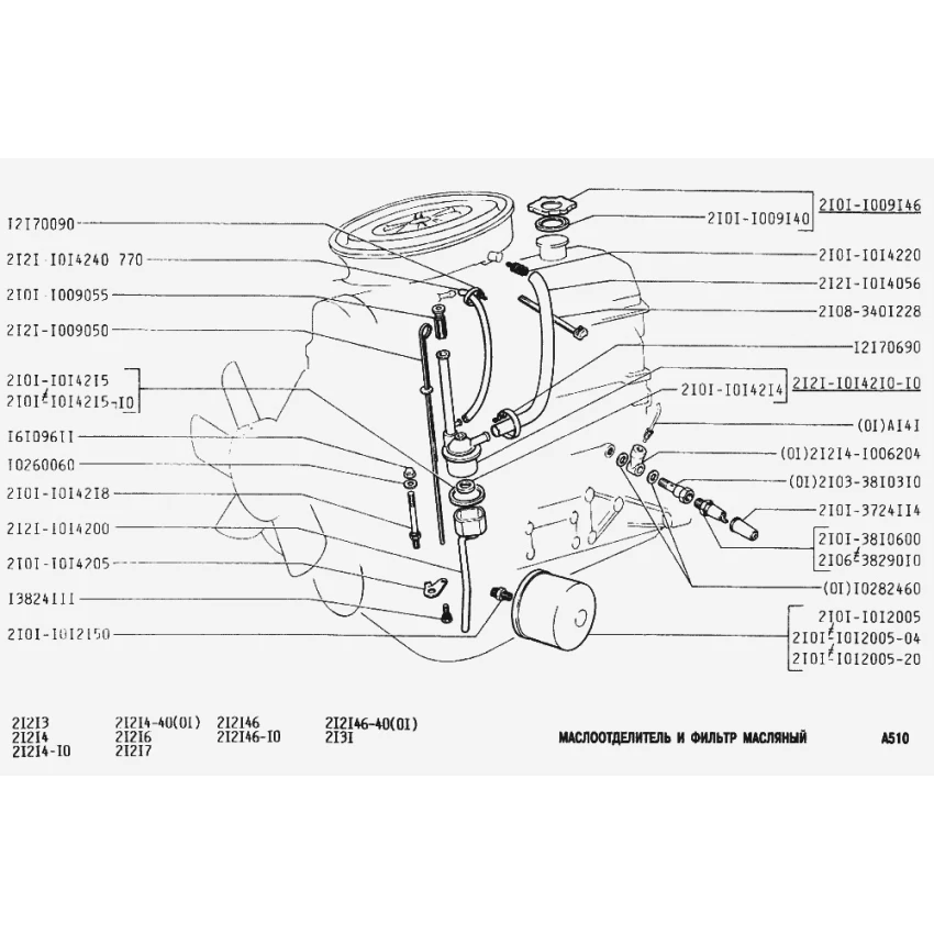 Lada Niva Motor Havalandırma Hortumu Süzgeci