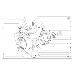 Lada Niva 1600 + Tek Nokta Enj. Niva 1700 (21213) Soğutma Radyatörü