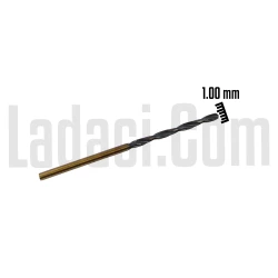 Matkap Ucu, HSS, 1. Kalite, 1.00 mm, Precise, Werkö