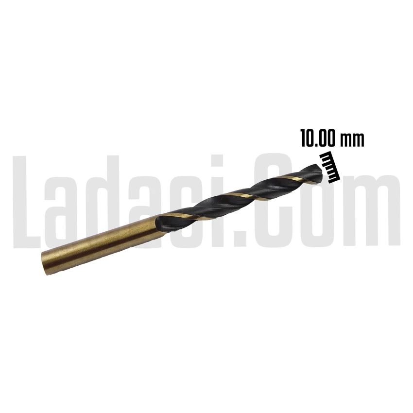 Matkap Ucu, HSS, 1. Kalite, 10.00 mm, Precise, Werkö