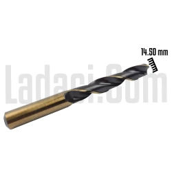 Matkap Ucu, HSS, 1. Kalite, 14.50 mm, Precise, Werkö