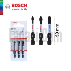 Bits Yıldız Uç, Ph1/2/3, 3 Adet, 50mm, Bosch