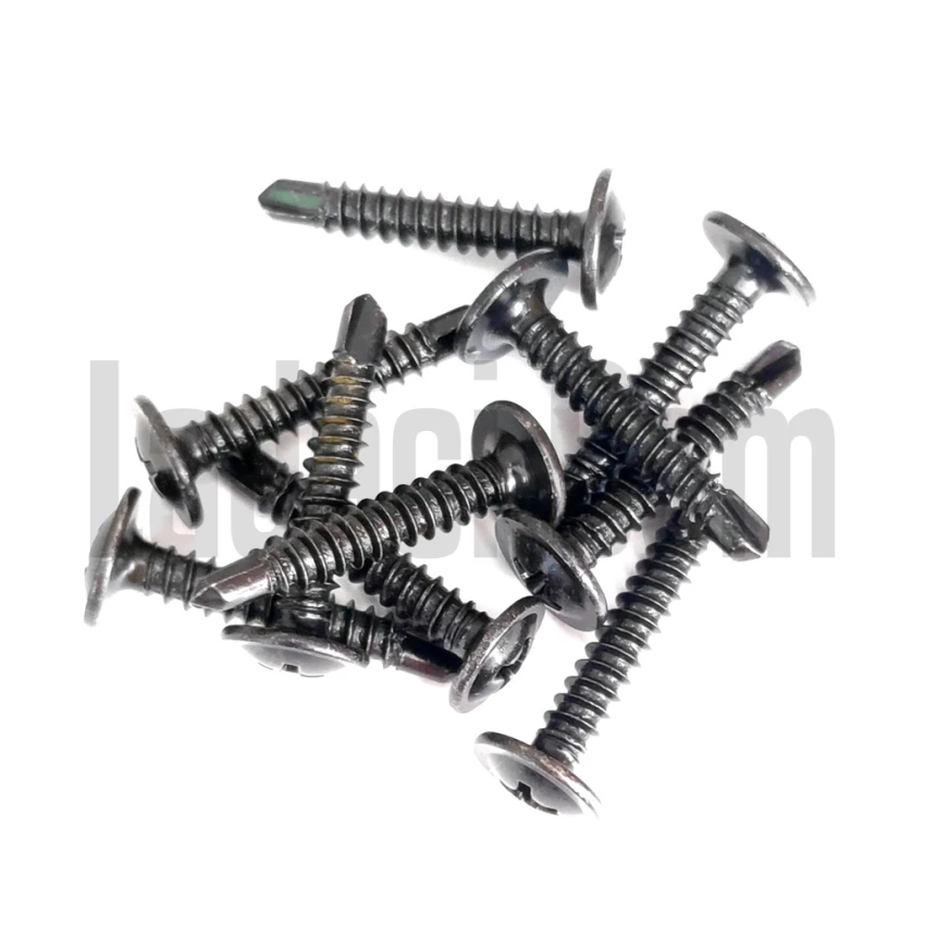 Akıllı Vida, Siyah, Silindir Yıldız Kafalı, (4.2 x 25), 10 Adet