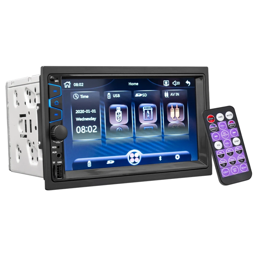 Magicvoice 7 inch Dokunmatik Usb/Sd/Fm/Aux/Bluetooth/Mp5 Mekaniksiz Double Oto Teyp MV-6697