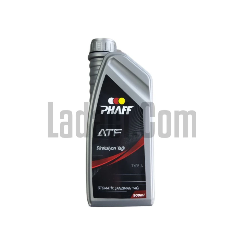 Hidrolik Direksiyon Yağı, ATF, Phaff, 900 Ml.