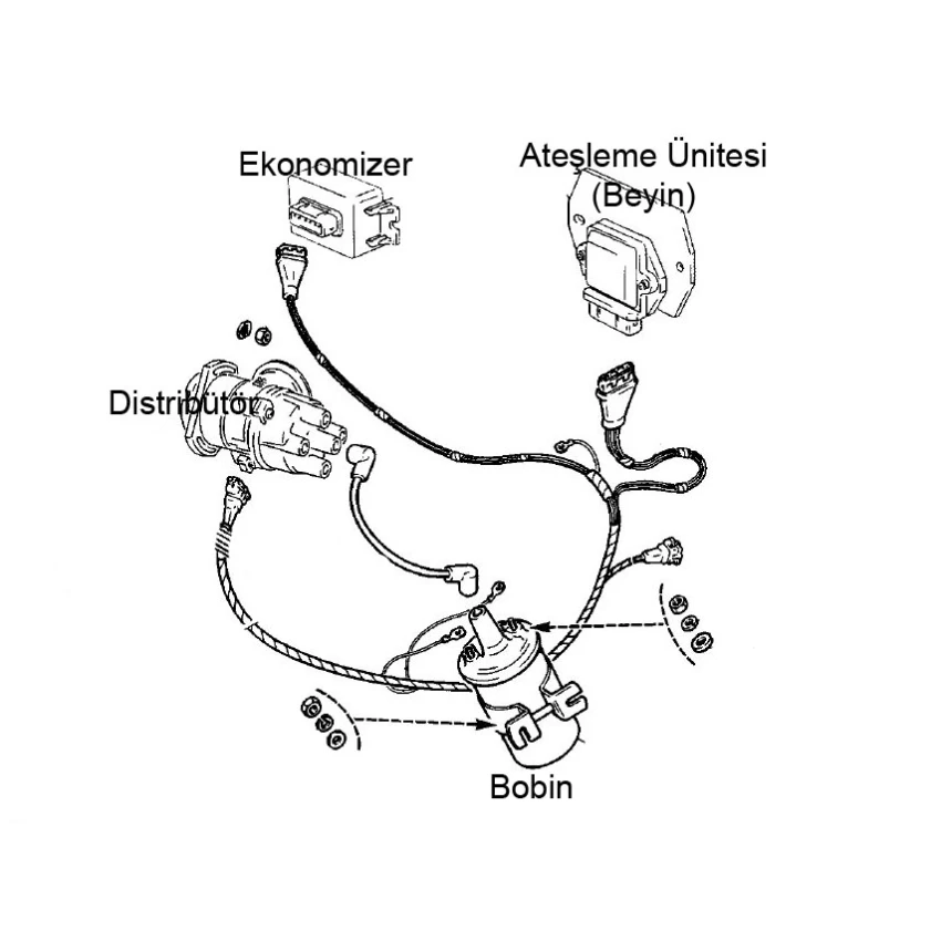 Lada Niva Elektronik Ateşleme Sistemi, Komple