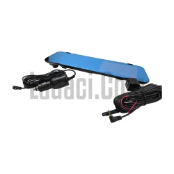 Araç Yol Kayıt Kamerası Dikiz Aynalı Ön+Arka Çift Kameralı Gece Görüşlü Full Hd 32 Gb Uyumlu