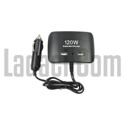 Üçlü Çakmaklık Çoğaltıcı Ve USB Okuyucu, 12V