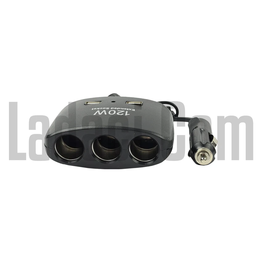 Üçlü Çakmaklık Çoğaltıcı Ve USB Okuyucu, 12V