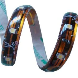 12V - Mavi, Silikonlu, Metrelik Şerit Led Ampul, 1 Metre