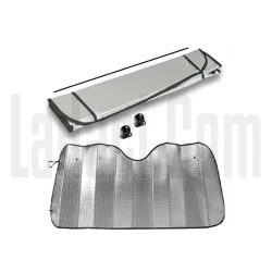 Araç İçi Ön Cam Metalize Güneşlik, Vantuzlu 150x70 Cm