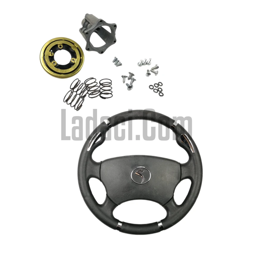 Lada Samara + Vega Direksiyon Simidi, Modifiye, 4 Kollu, Orijinal Ölçü