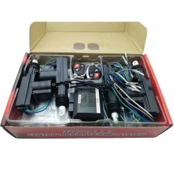 Merkezi Kilit Motoru ve Uzaktan Kumanda Seti, 12V, Dört Kapı
