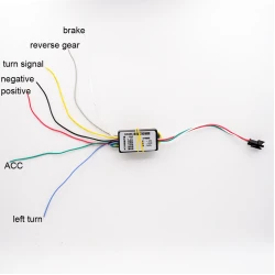 Bağaj Altı Kayar Led Silikon, Su Geçirmez, 120 Cm