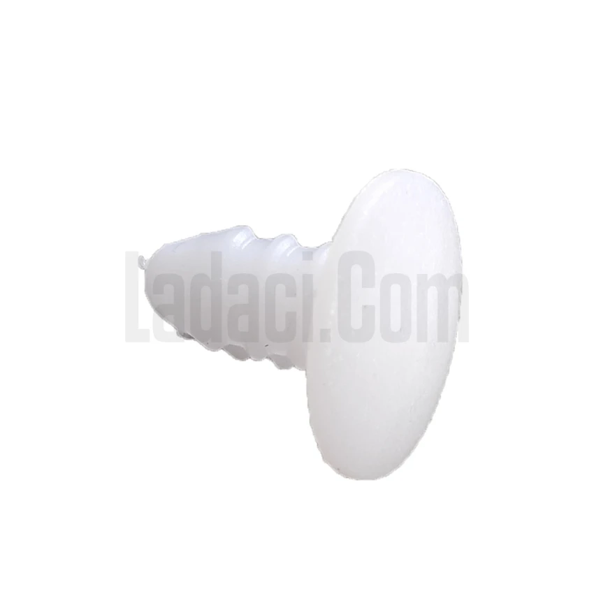 Geçme Klips, Beyaz, 7x15mm