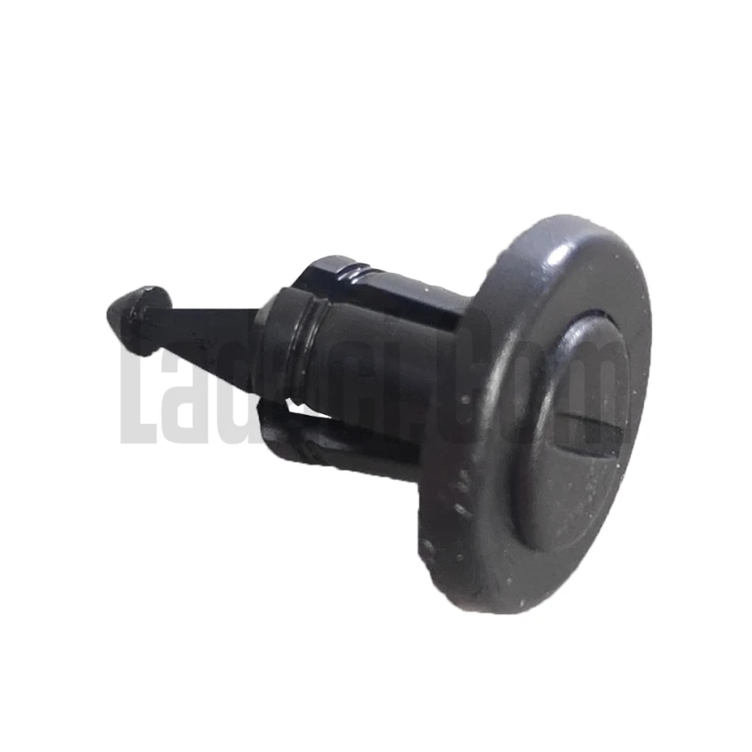 Geçme Klips, Siyah, 8x10mm