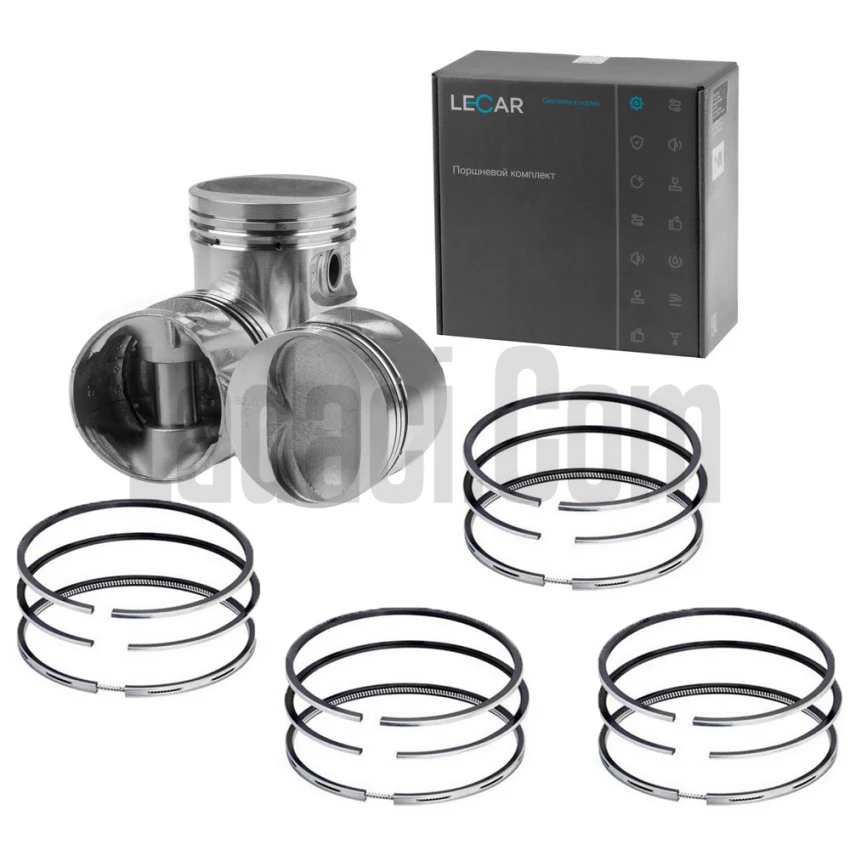 Lada Samara Motor Piston+Segman+Pim Takımı, 82.80, Lecar