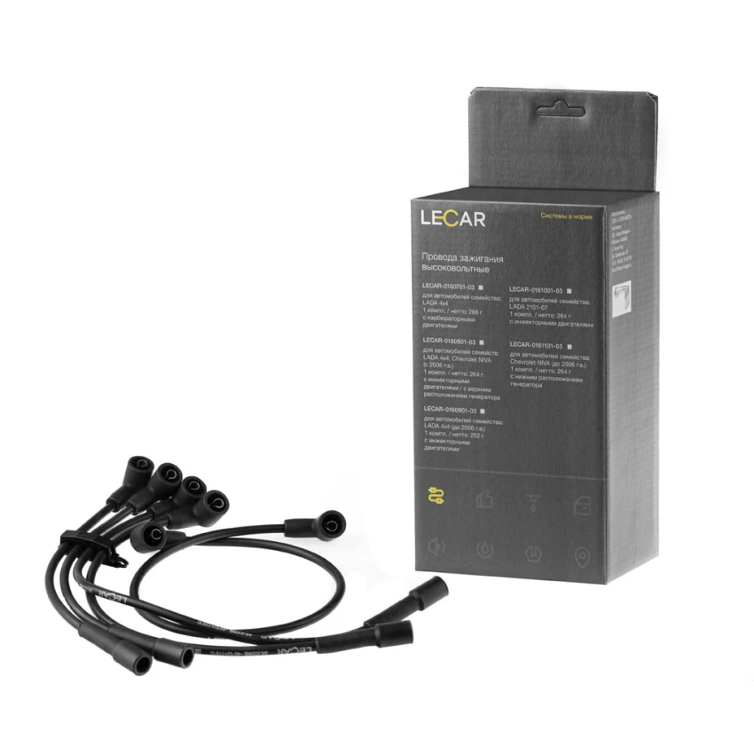 Lada Karbüratörlü Niva 1600 Buji Kablo Takımı, Lecar