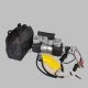 Çok Amaçlı Hava Kompresörü, 12V Çift Piston, Akü Bağlantılı
