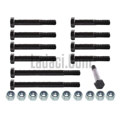 Lada Niva + Vaz Denge(Tandır) Kolları Bağlantı Civatası, Takım 10 Adet, Fiberli Somunlu