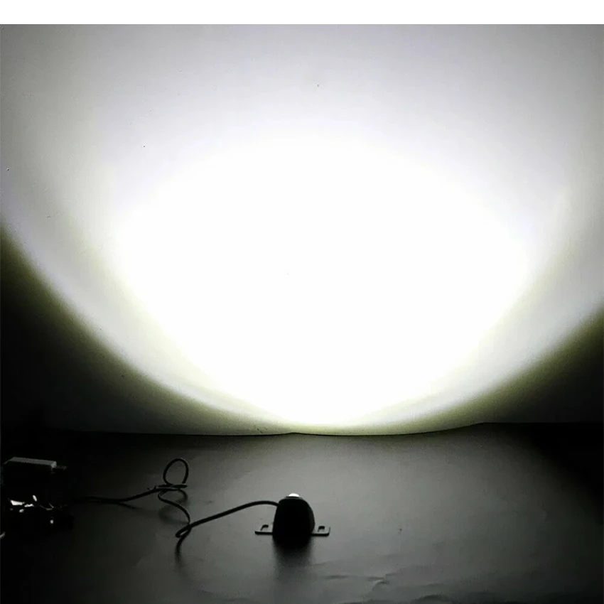 LED Kartal Göz Araç Lambası, 6 LED, 5W, Beyaz 6500K, Geniş Açı 165°, 12-24V DC, Su Geçirmez Dış Mekan