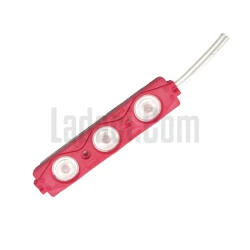 Parmak Led, 3 Ledli, Süper Aydınlık, 10 Cm, Kırmızı Işık