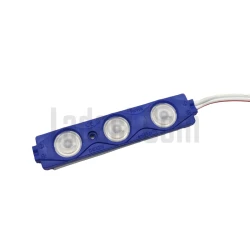 Parmak Led, 3 Ledli, Süper Aydınlık, 10 Cm, Mavi Işık