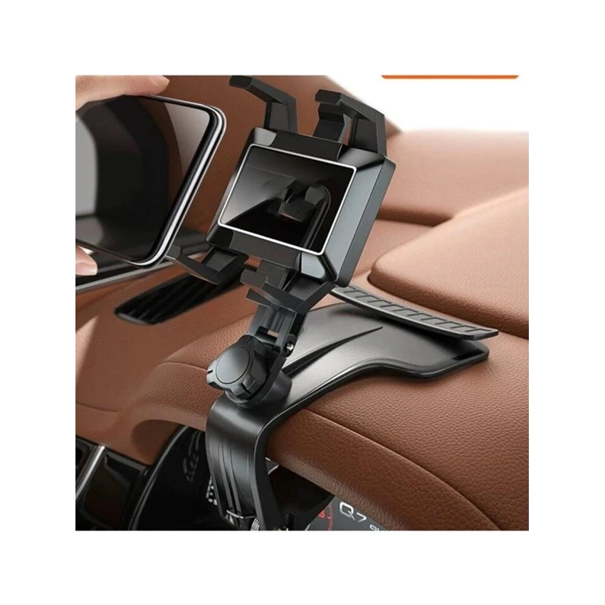 Araç İçi Telefon Torpido Ve Dikiz Aynası Tutucu, Numaratörlü